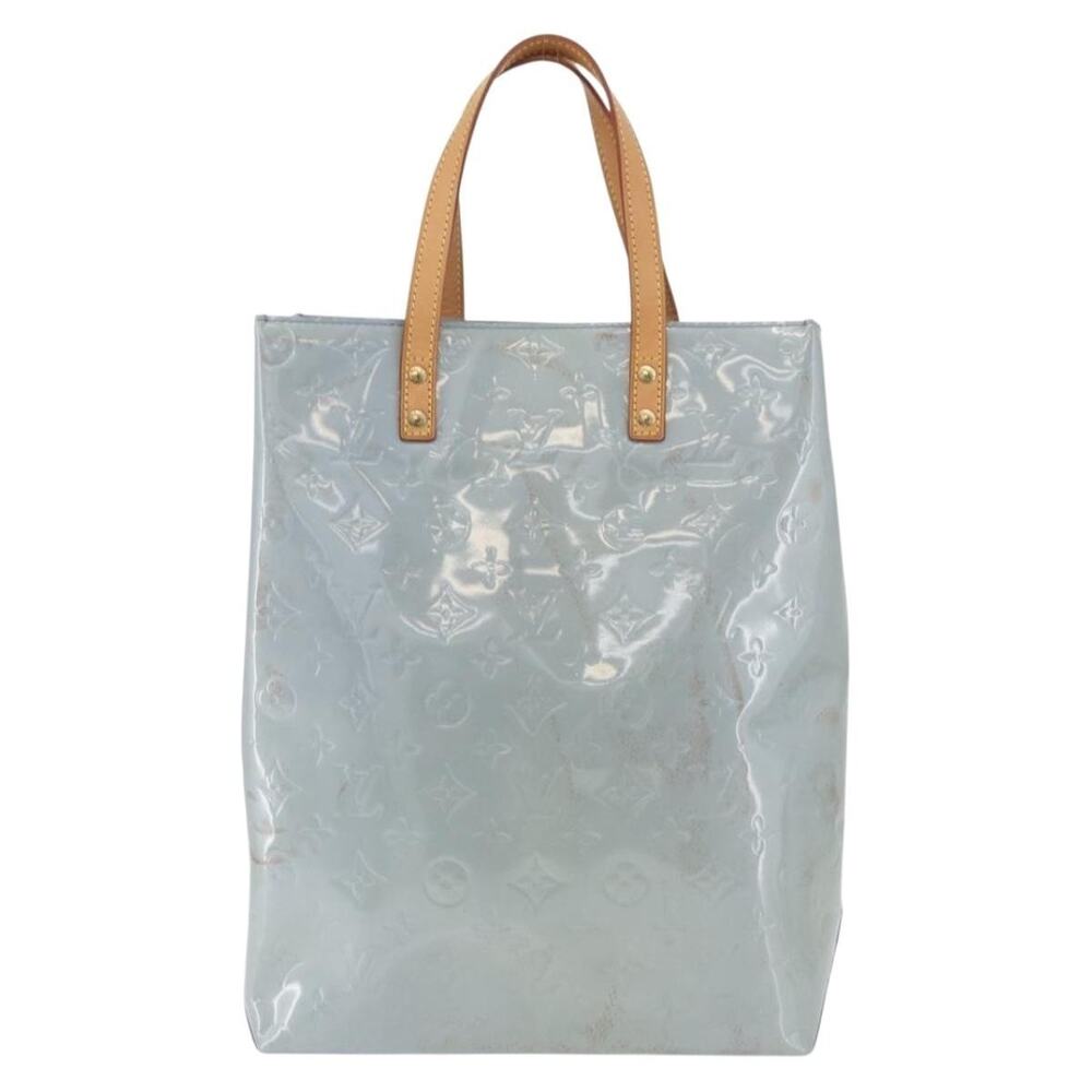 Louis Vuitton Monogram Vernis Reade MM Handbag Purple
